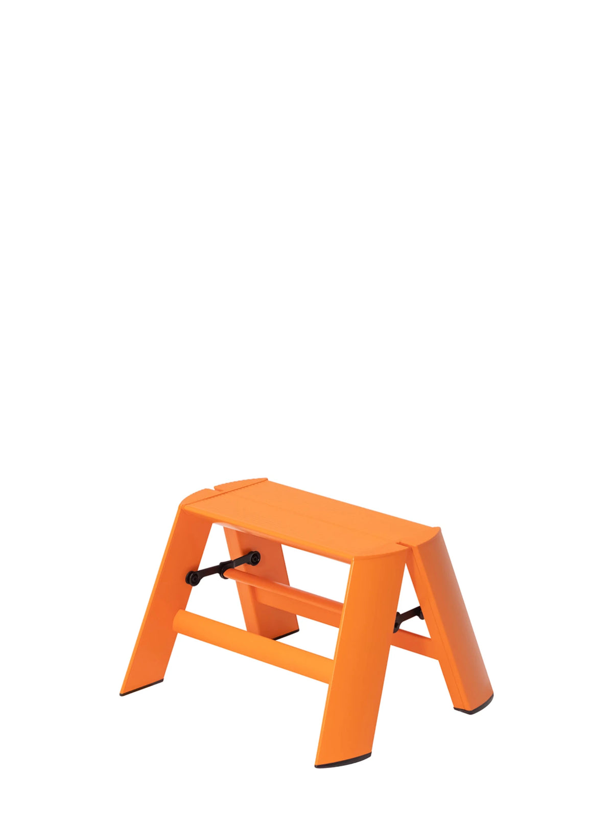 Lucano 1-step ladder oranje – compact design opstapje van Hasegawa
